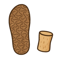 Cork-like Comfort